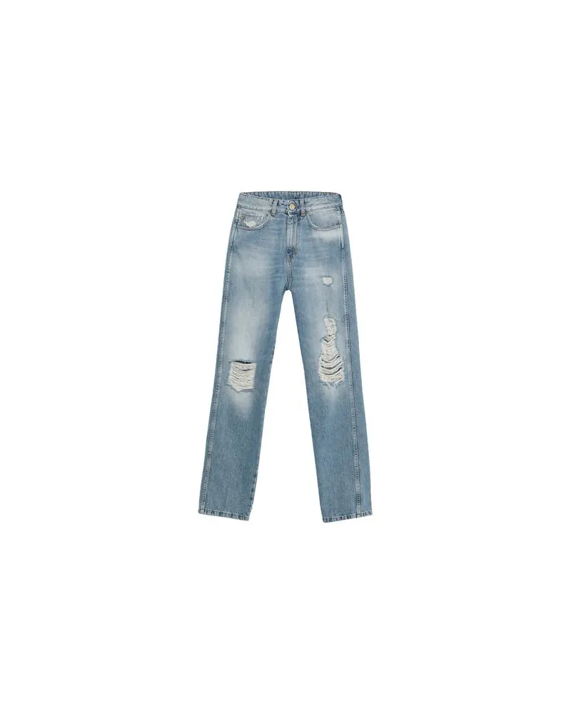 My Twin Twinset HOSEN & RÖCKE - Jeanshosenauf YOOX.COM Blau