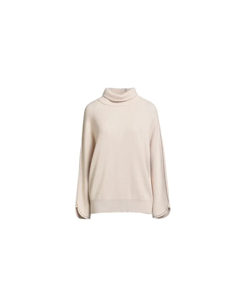 Brunello Cucinelli STRICKWAREN - Rollkragenpulloverauf YOOX.COM Beige