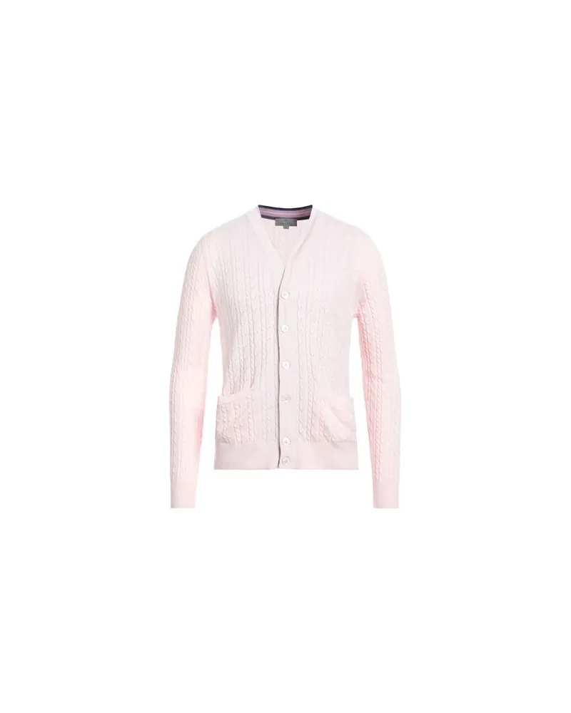 Canali STRICKWAREN - Strickjackenauf YOOX.COM Hellrosa