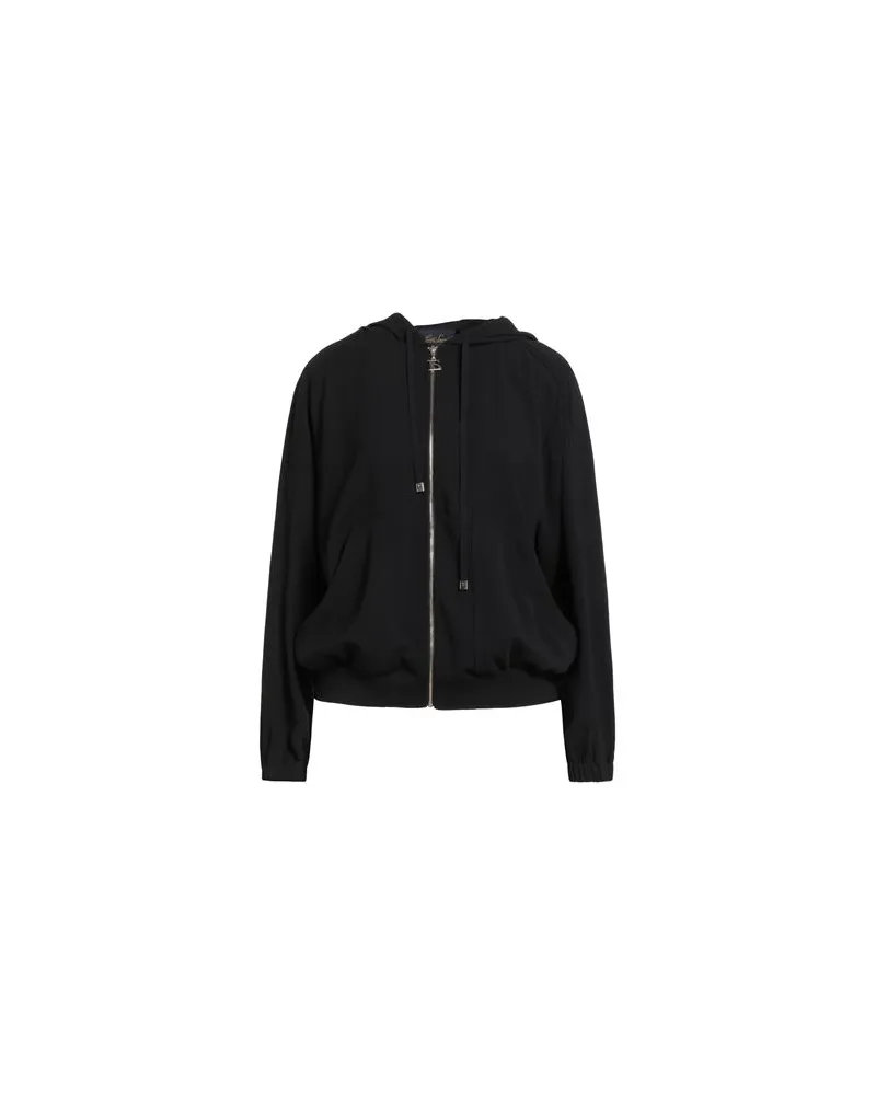 Luisa Spagnoli TOPS - Sweatshirtsauf YOOX.COM Schwarz