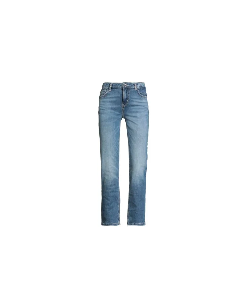 Guess HOSEN & RÖCKE - Jeanshosenauf YOOX.COM Blau