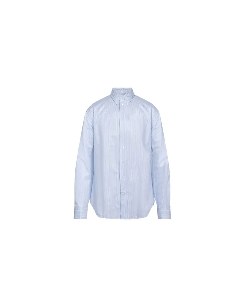 Emporio Armani TOPS - Hemdenauf YOOX.COM Hellblau