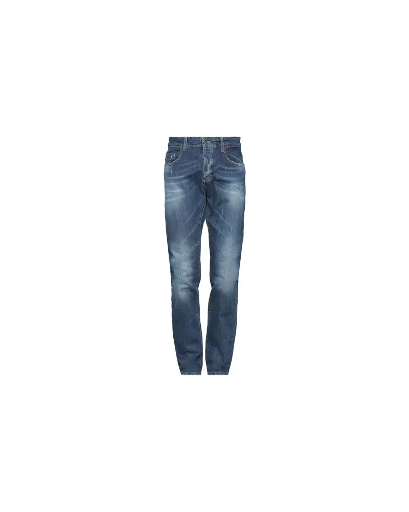 Frankie Morello HOSEN & RÖCKE - Jeanshosenauf YOOX.COM Blau