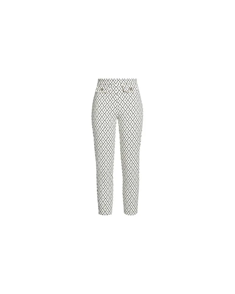 Elisabetta Franchi HOSEN & RÖCKE - Hosenauf YOOX.COM Cremeweiß