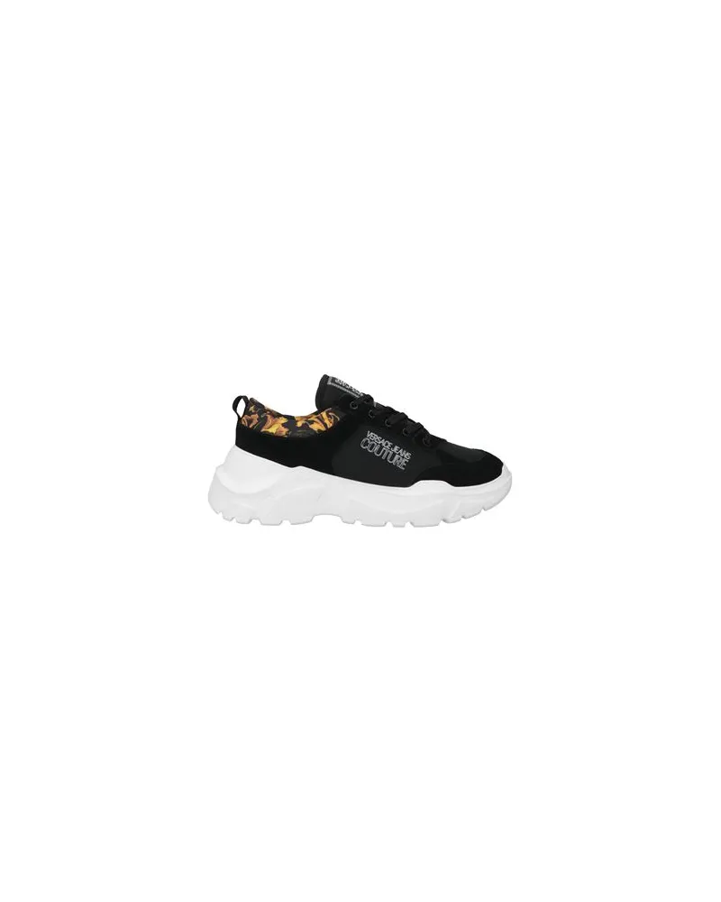 Versace Jeans SCHUHE - Sneakersauf YOOX.COM Schwarz