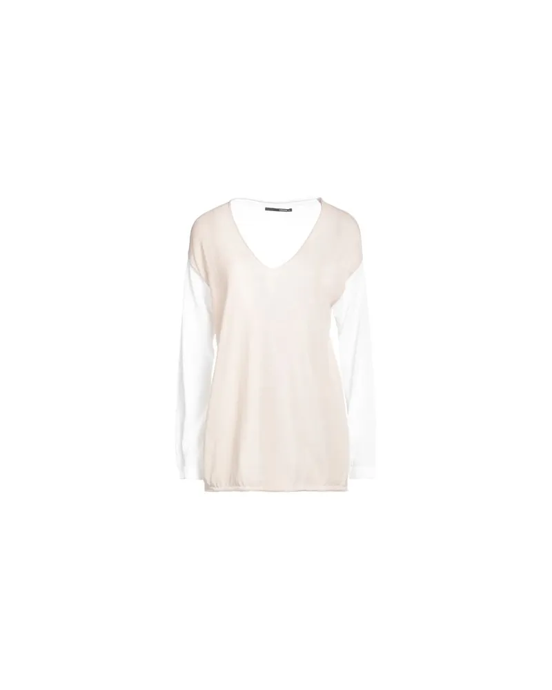 TORTONA 21 STRICKWAREN - Pulloverauf YOOX.COM Beige