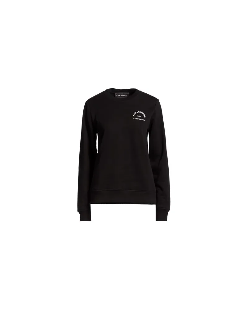 Karl Lagerfeld TOPS - Sweatshirtsauf YOOX.COM Schwarz