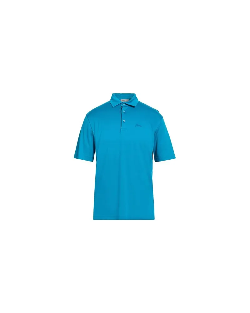 Herno RESORT  - TOPS - Poloshirtsauf YOOX.COM Aquamarin
