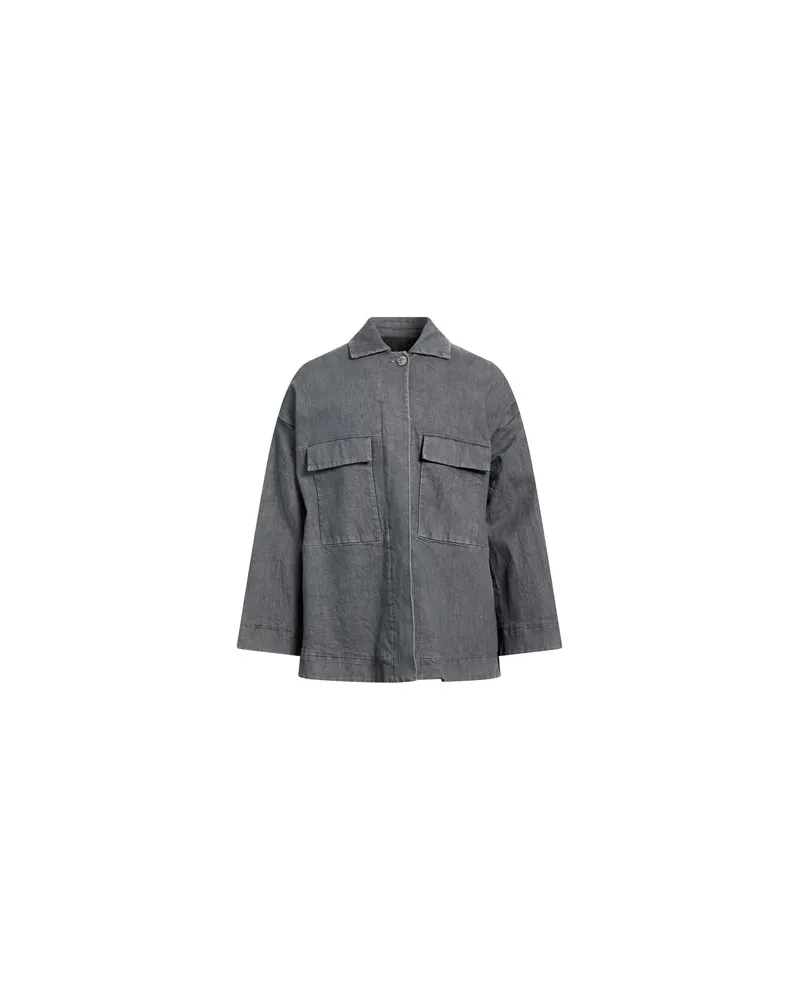 Hevò JACKEN & MÄNTEL - Jeansjacken/Mäntelauf YOOX.COM Grau