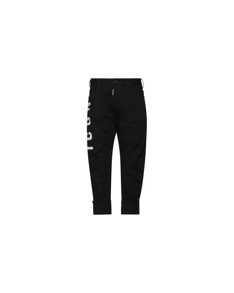 Dsquared2 HOSEN & RÖCKE - Jeanshosenauf YOOX.COM Schwarz