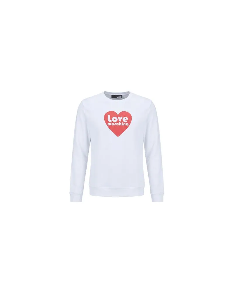 Moschino TOPS - Sweatshirtsauf YOOX.COM Weiß