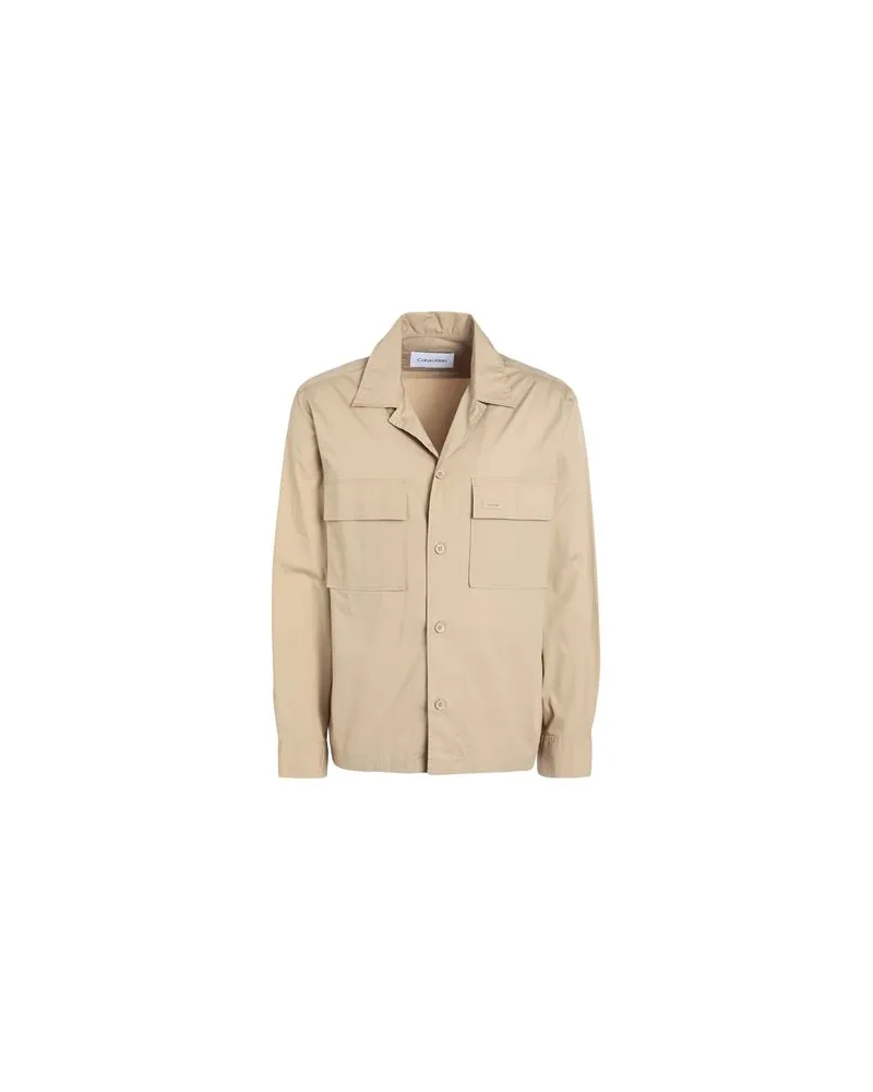 Calvin Klein TOPS - Hemdenauf YOOX.COM Beige
