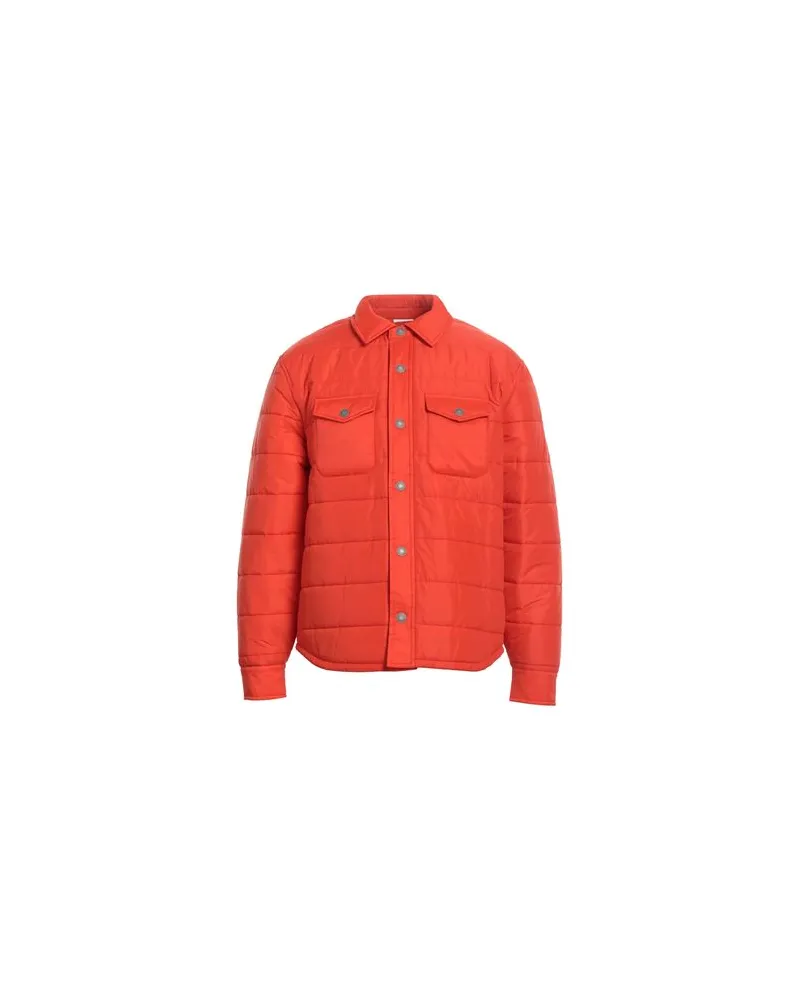 Guess JACKEN & MÄNTEL - Pufferjacken & Daunenjackenauf YOOX.COM Orange