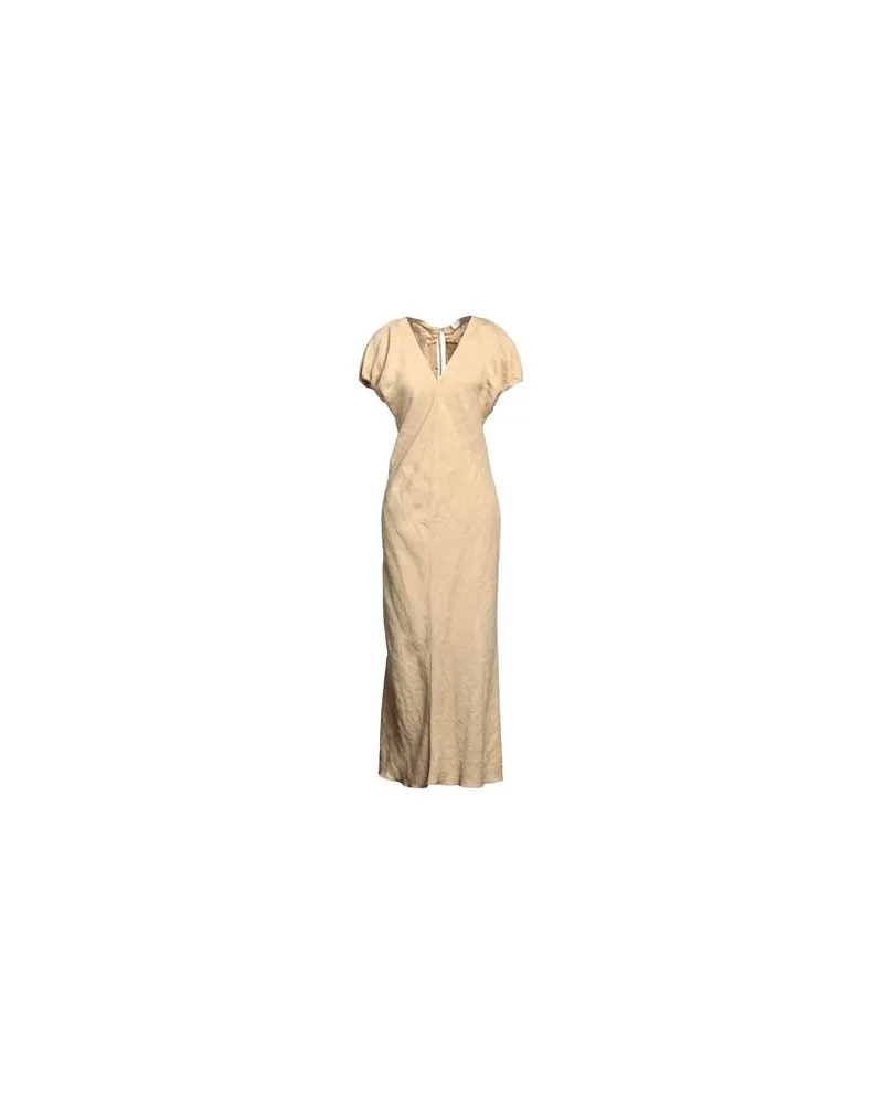 TELA KLEIDER - Midi-Kleiderauf YOOX.COM Sand