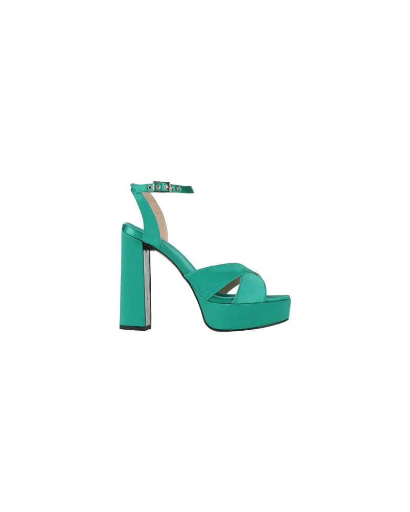 Fabi SCHUHE - Sandalenauf YOOX.COM Smaragdgrün