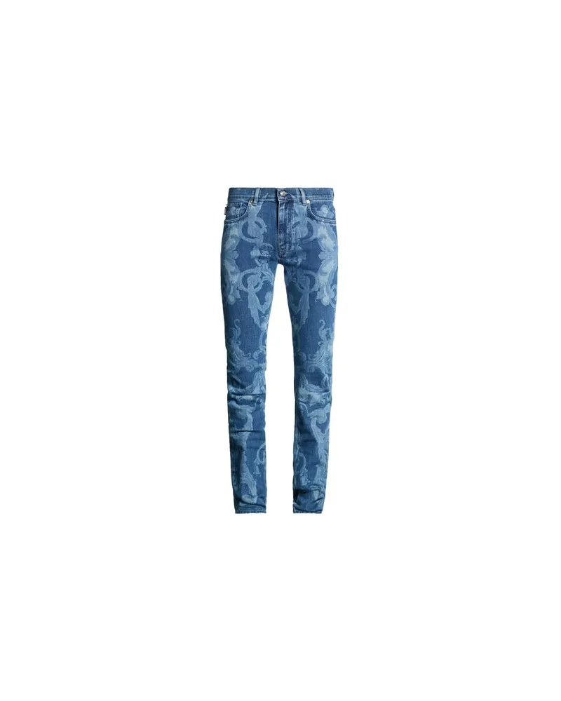 Versace HOSEN & RÖCKE - Jeanshosenauf YOOX.COM Blau
