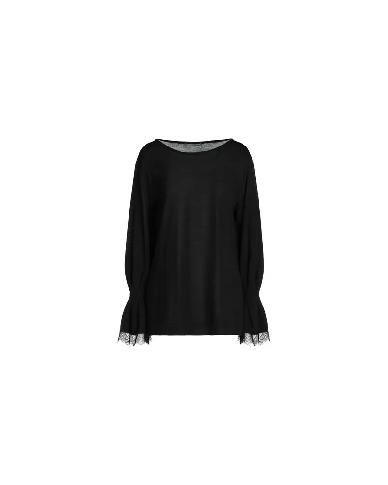Alberta Ferretti STRICKWAREN - Pulloverauf YOOX.COM Schwarz