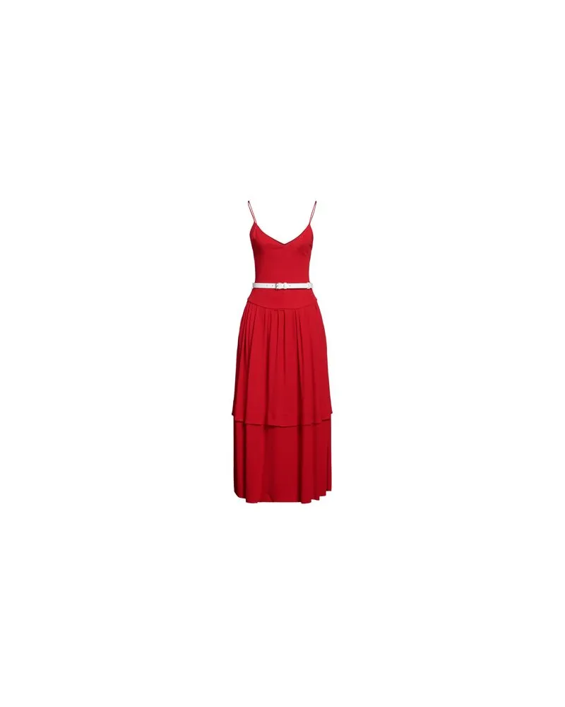 Victoria Beckham KLEIDER - Midi-Kleiderauf YOOX.COM Rot