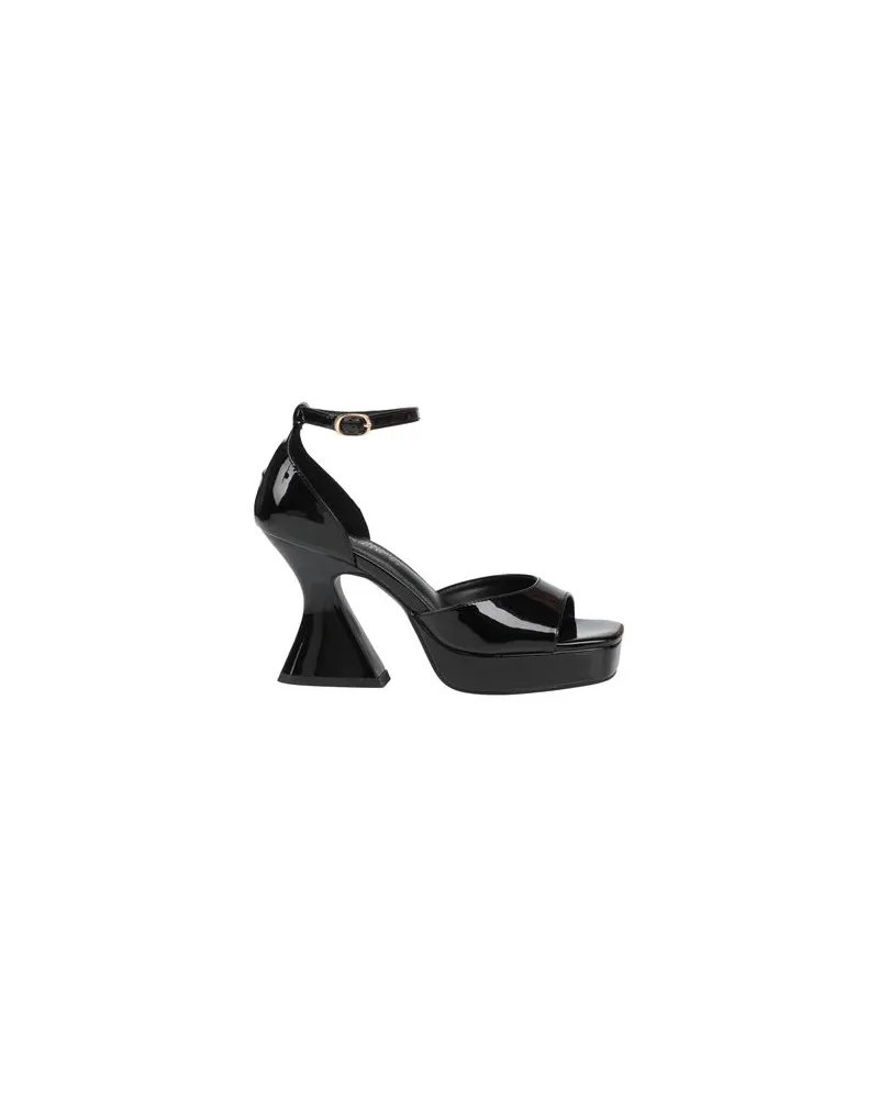 CAFèNOIR  SCHUHE - Sandalenauf YOOX.COM Schwarz