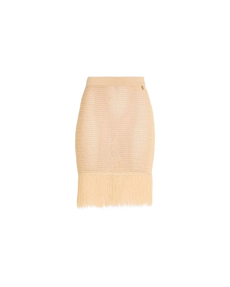 Elisabetta Franchi HOSEN & RÖCKE - Miniröckeauf YOOX.COM Beige