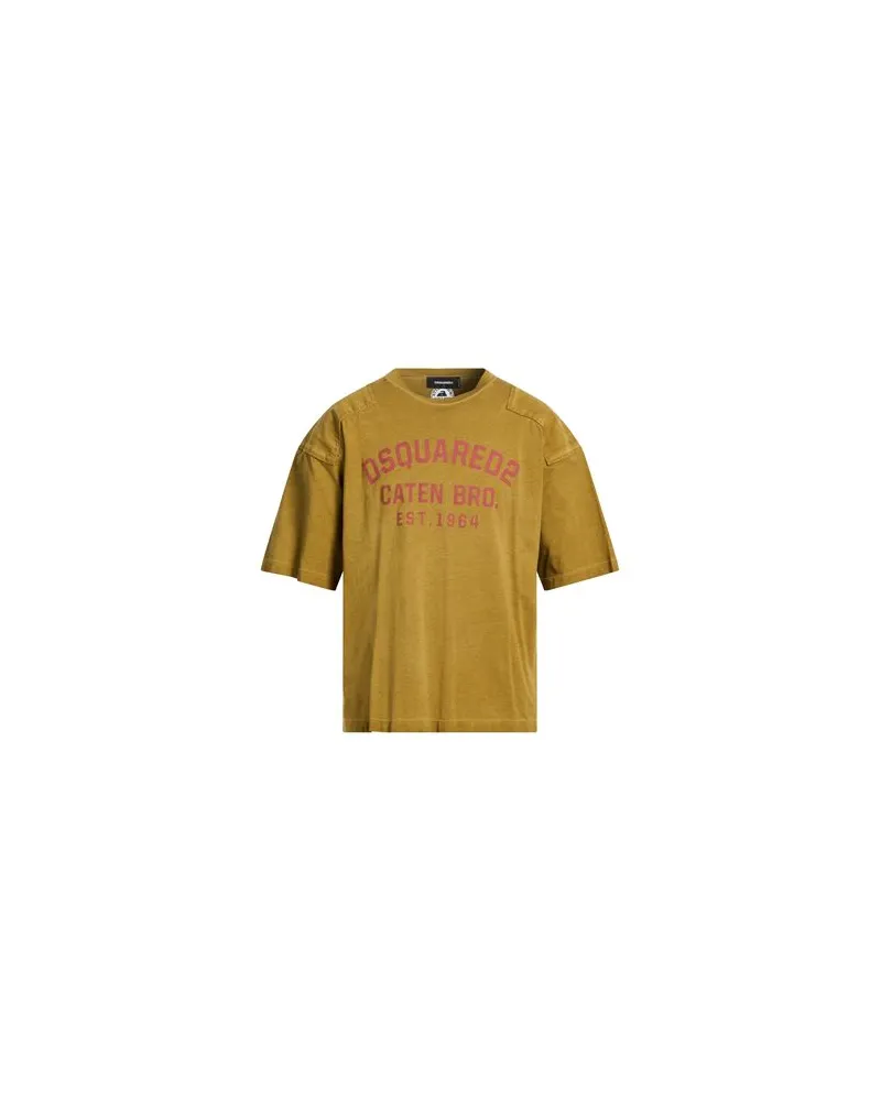 Dsquared2 TOPS - T-shirtsauf YOOX.COM Khaki