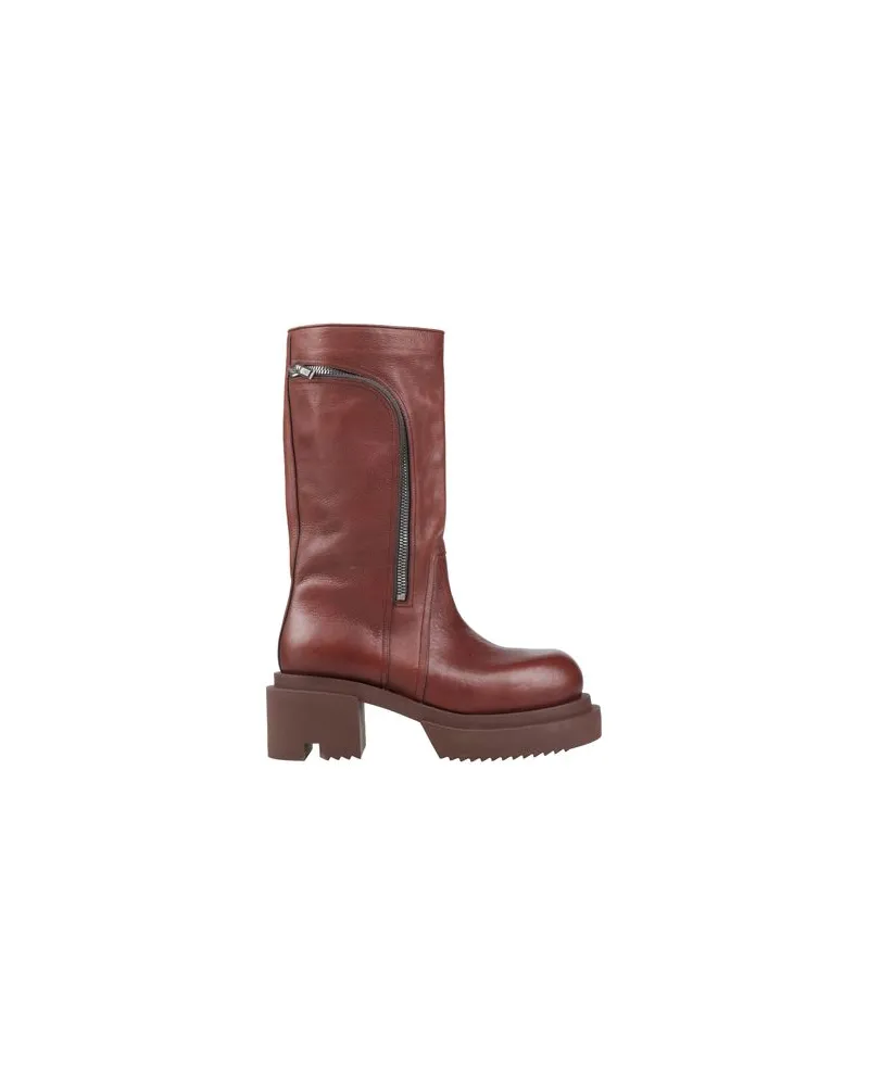 Rick Owens SCHUHE - Stiefelauf YOOX.COM Braun