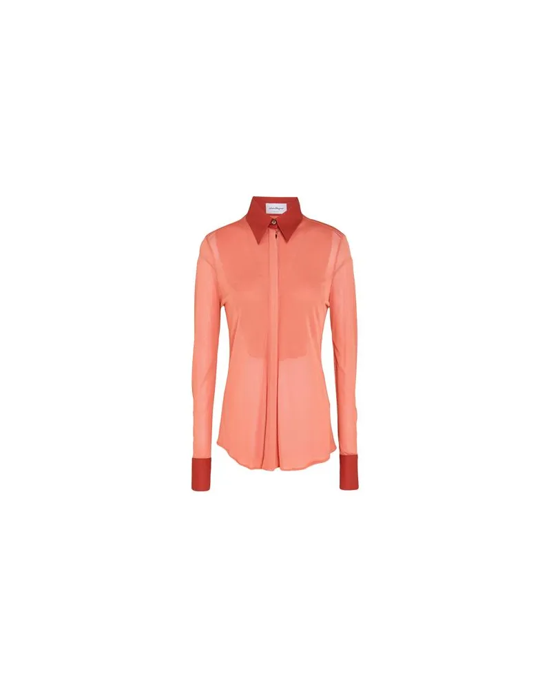 Ferragamo TOPS - Hemdenauf YOOX.COM Koralle