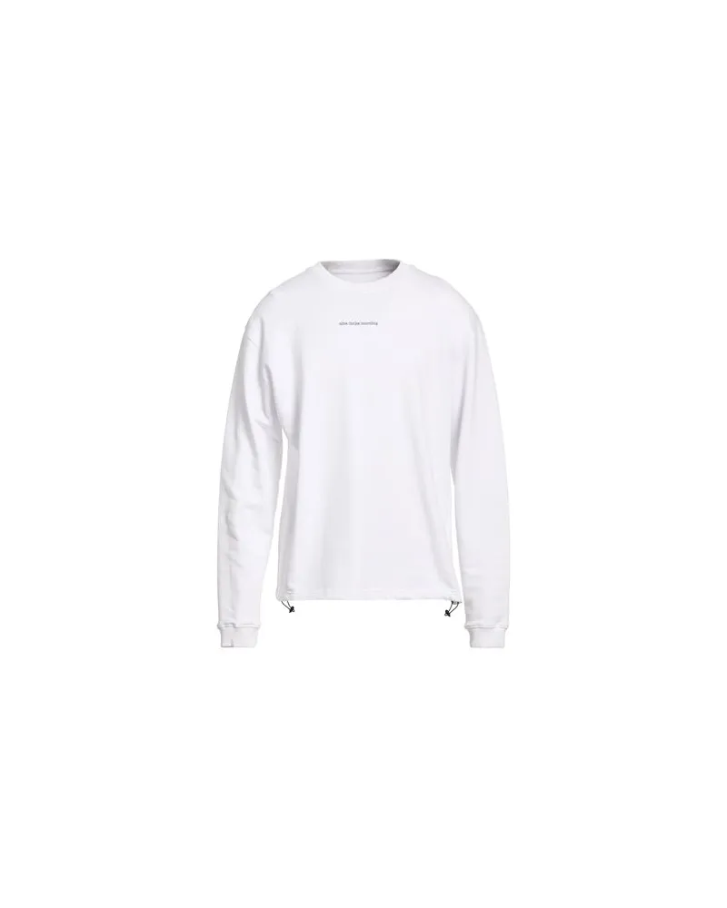 nine:inthe:morning TOPS - Sweatshirtsauf YOOX.COM Weiß