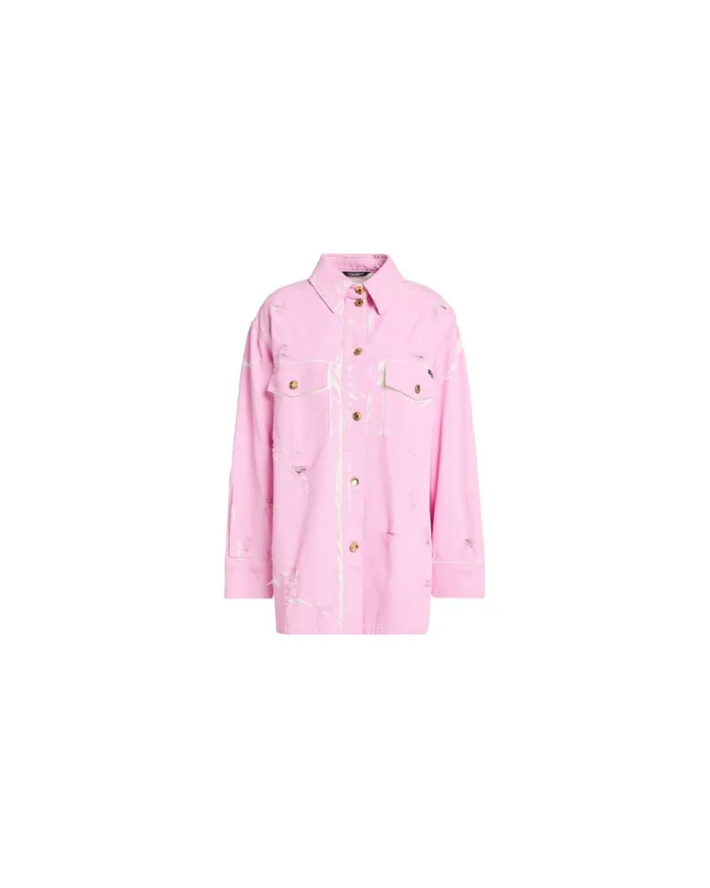 Dolce & Gabbana TOPS - Jeanshemdenauf YOOX.COM Rosa
