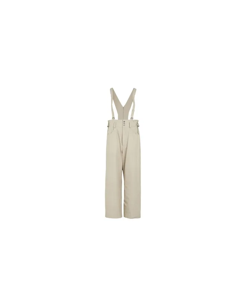 Yohji Yamamoto OVERALLS - Lange Overallsauf YOOX.COM Salbeigrün