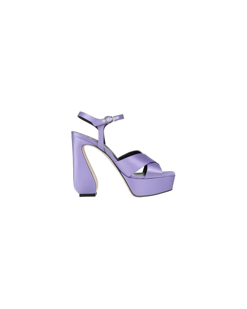 Sergio Rossi SCHUHE - Sandalenauf YOOX.COM Malve