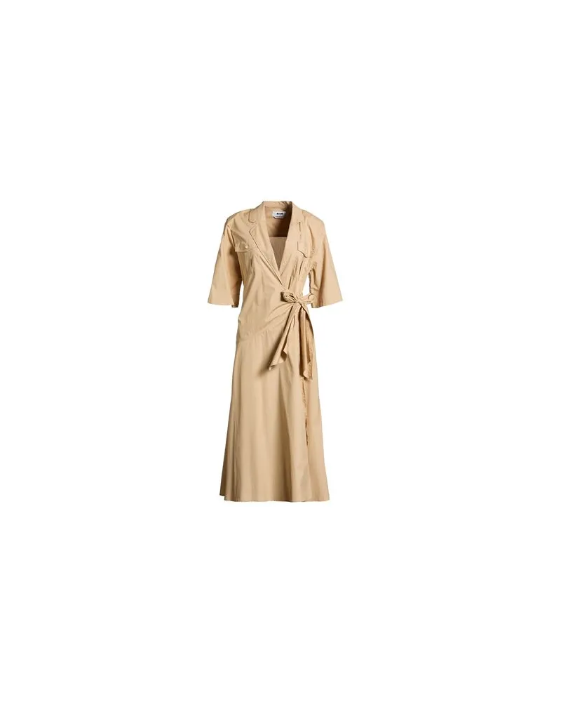 MSGM KLEIDER - Midi-Kleiderauf YOOX.COM Beige