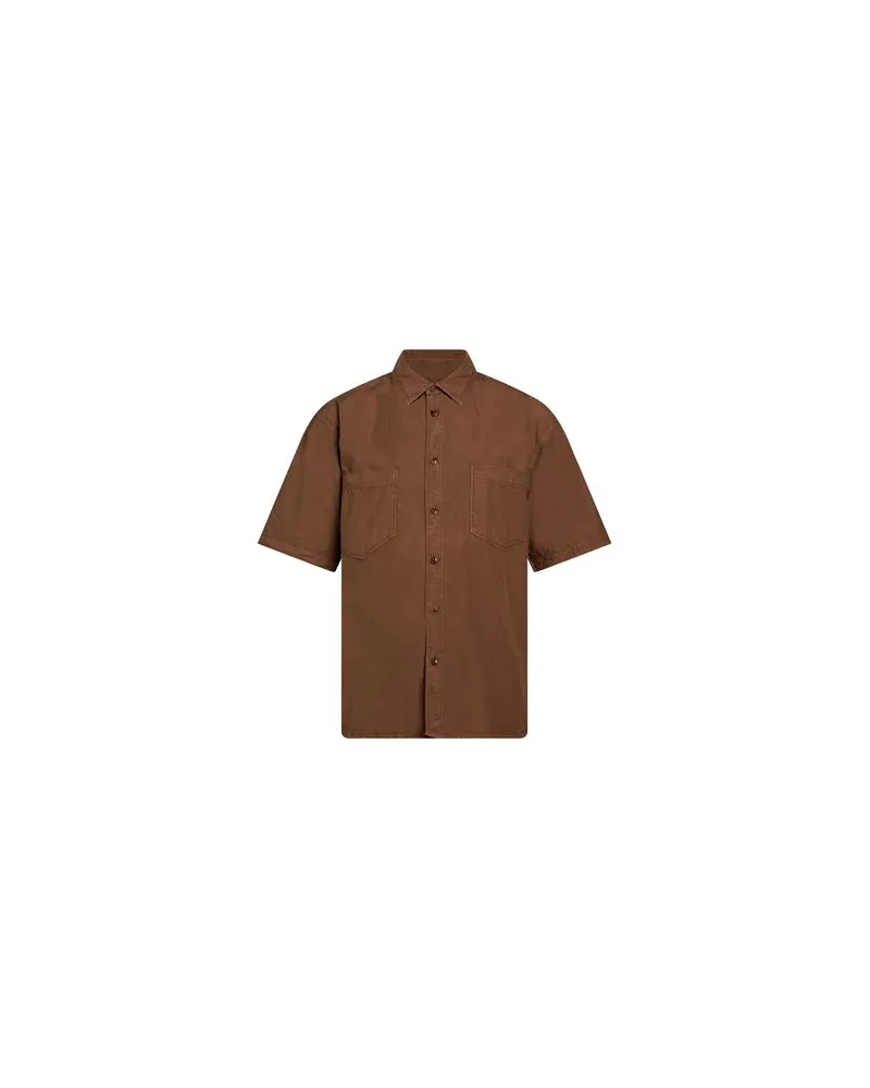 YMC TOPS - Hemdenauf YOOX.COM Schokobraun