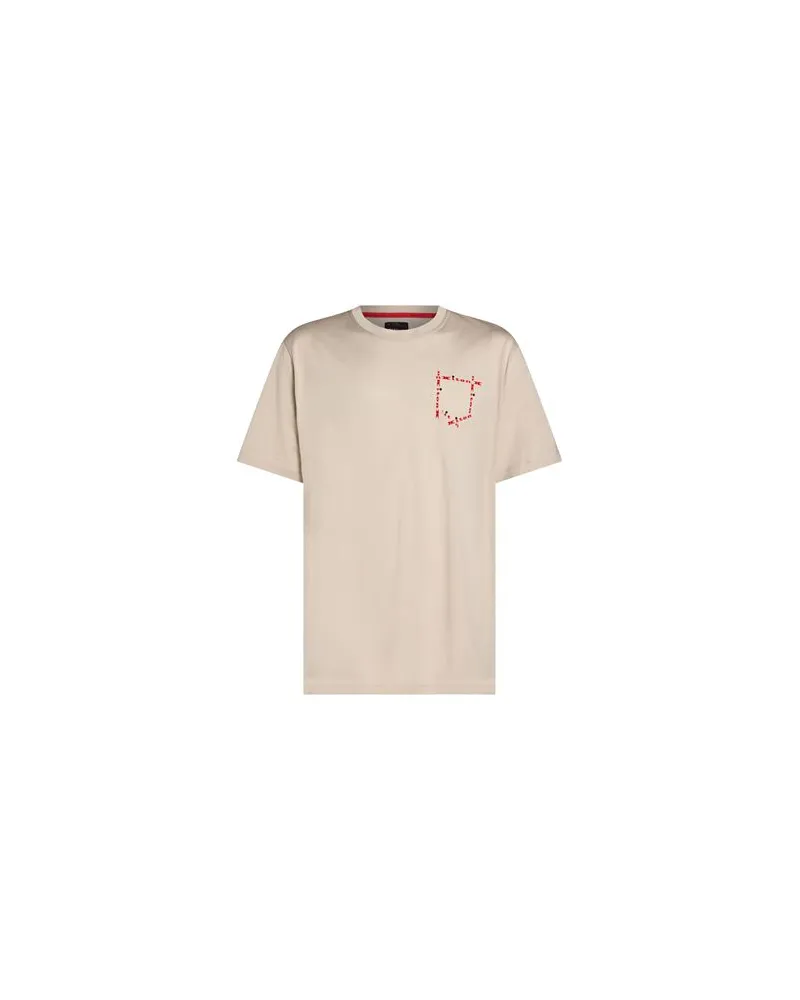Kiton TOPS - T-shirtsauf YOOX.COM Hellgrau