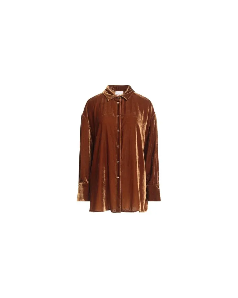 Semicouture TOPS - Hemdenauf YOOX.COM Braun