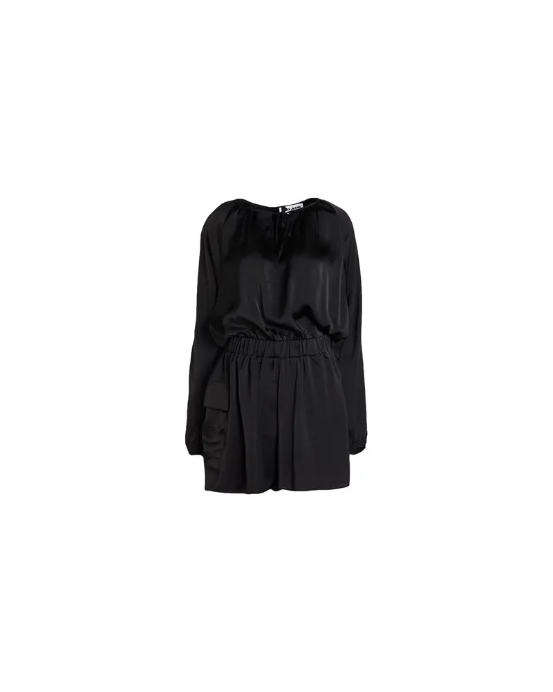 DKNY OVERALLS - Playsuitsauf YOOX.COM Schwarz