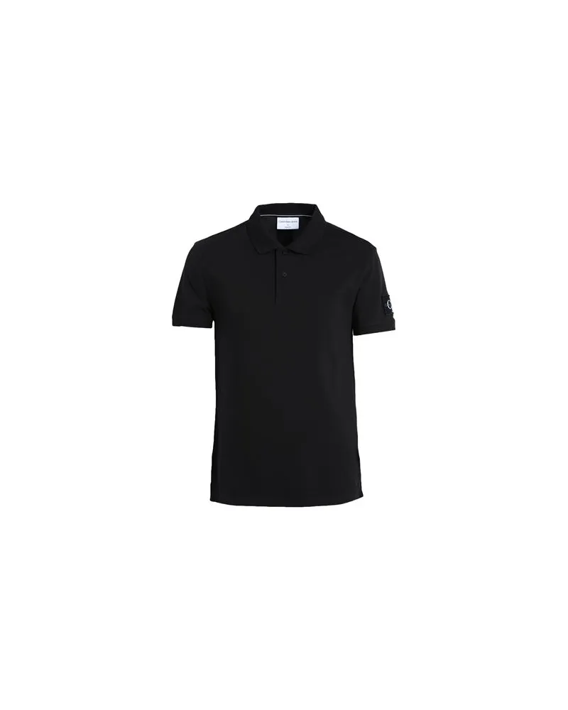Calvin Klein TOPS - Poloshirtsauf YOOX.COM Schwarz