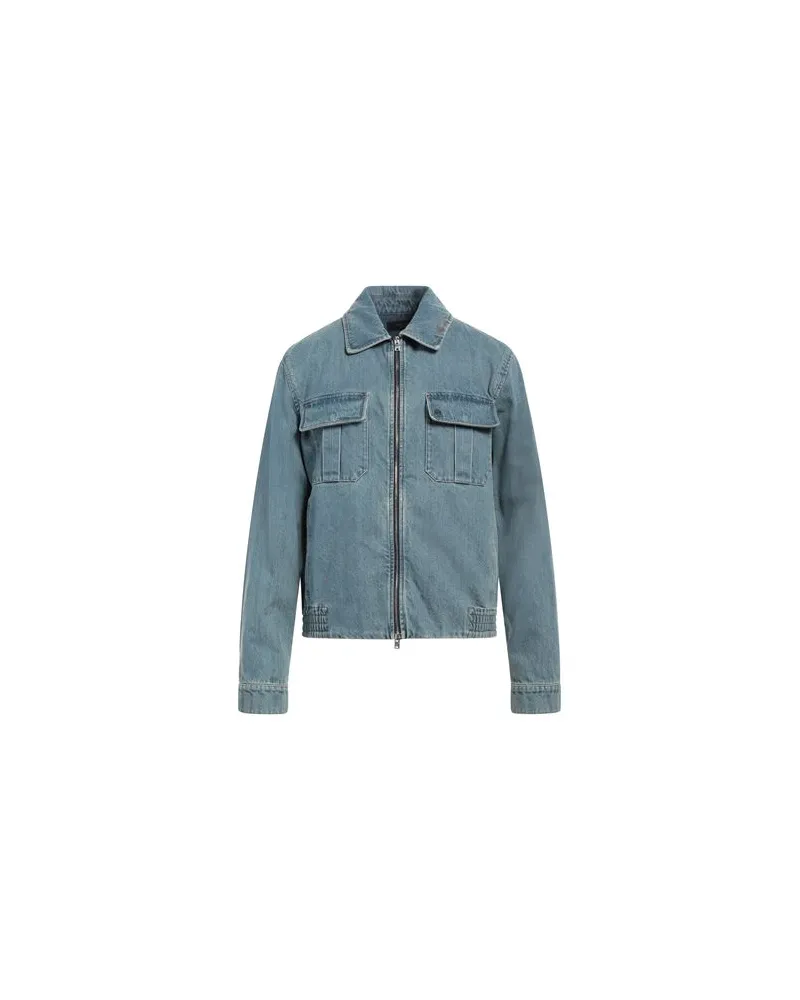 Amiri JACKEN & MÄNTEL - Jeansjacken/Mäntelauf YOOX.COM Blau