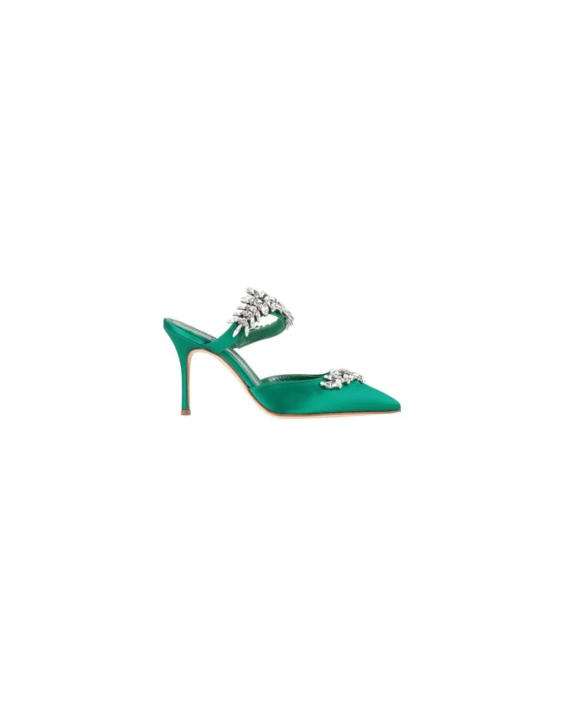 Manolo Blahnik SCHUHE - Mules & Clogsauf YOOX.COM Grün