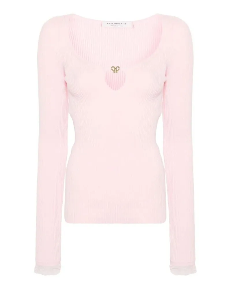 Philosophy Di Lorenzo Serafini Sweatshirt Rosa