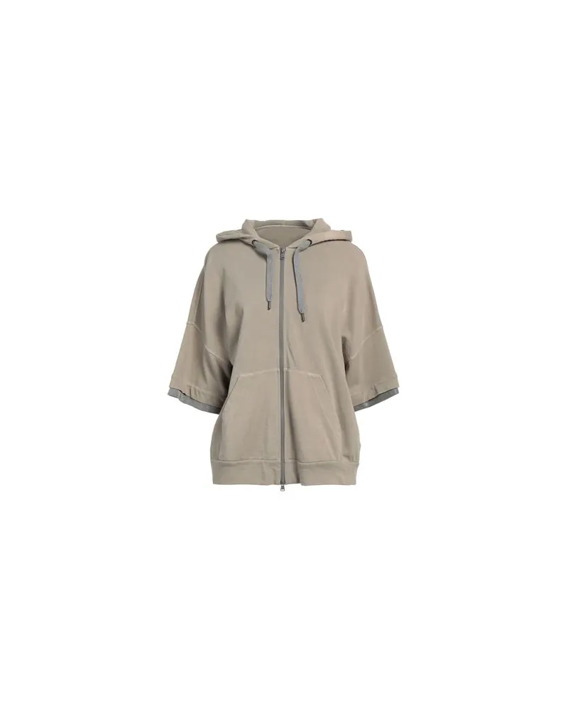 Brunello Cucinelli TOPS - Sweatshirtsauf YOOX.COM Khaki