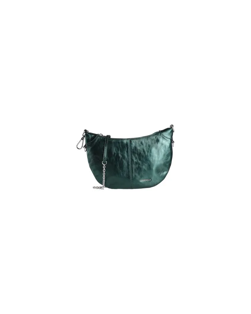 Coccinelle TASCHEN - Umhängetascheauf YOOX.COM Dunkelgrün