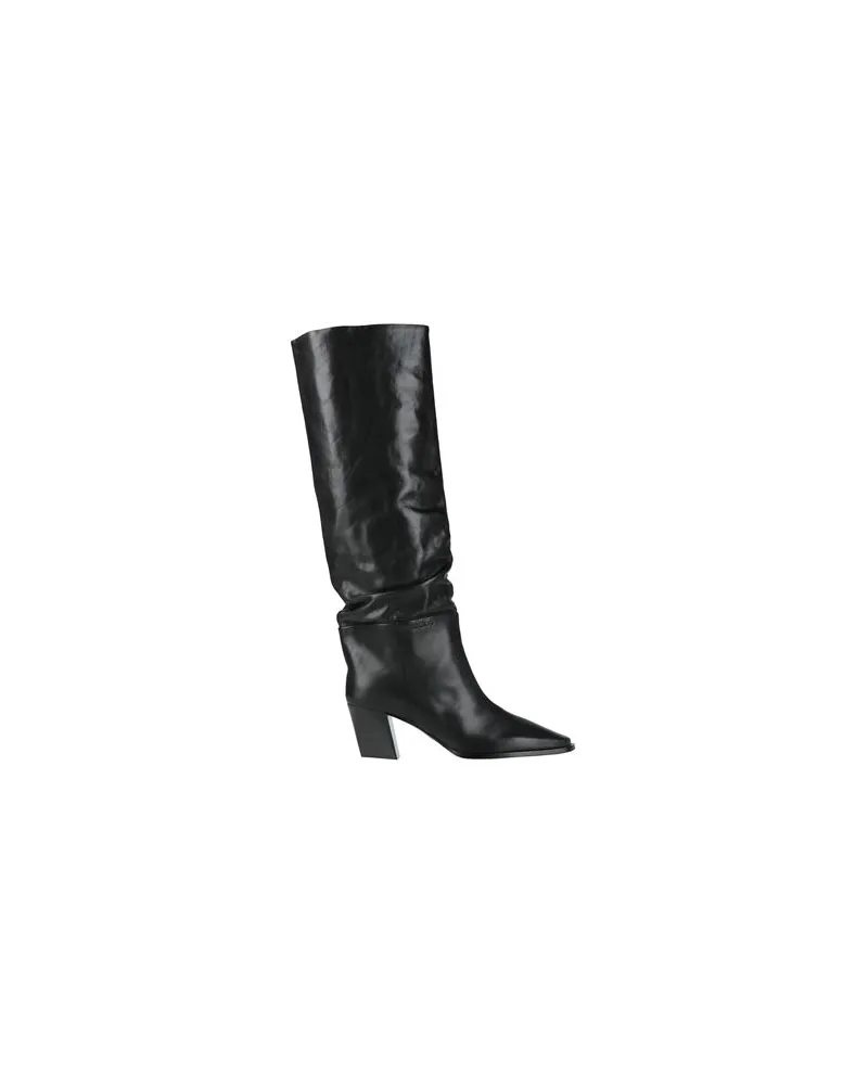 Jimmy Choo SCHUHE - Stiefelauf YOOX.COM Schwarz