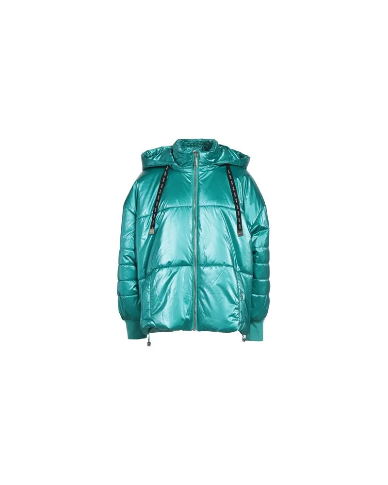 Liu Jo JACKEN & MÄNTEL - Pufferjacken & Daunenjackenauf YOOX.COM Tūrkis