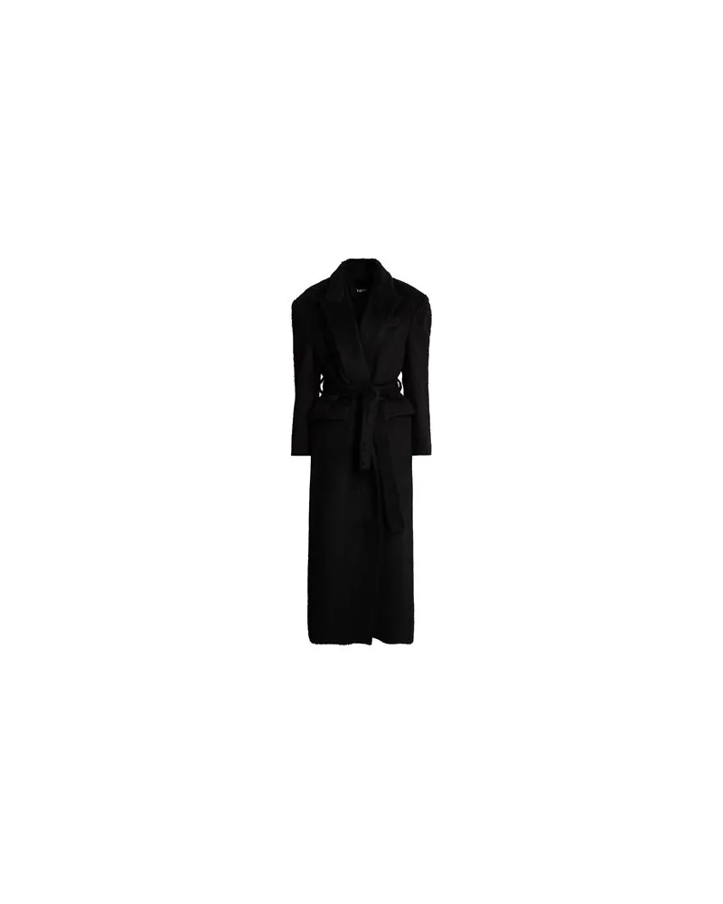 Hevò JACKEN & MÄNTEL - Mäntelauf YOOX.COM Schwarz