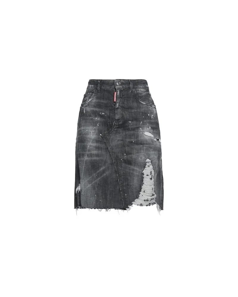 Dsquared2 HOSEN & RÖCKE - Jeansröckeauf YOOX.COM Schwarz