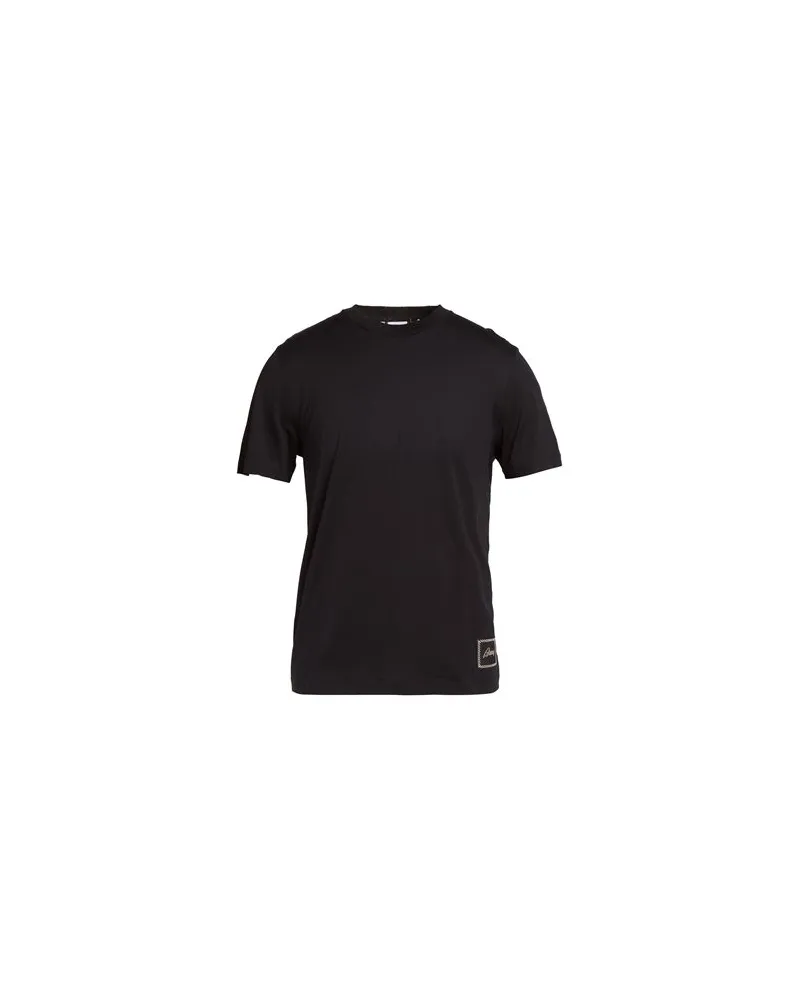 Brioni TOPS - T-shirtsauf YOOX.COM Schwarz