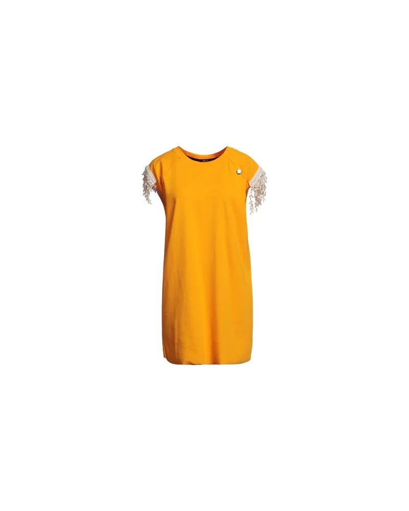 Mangano KLEIDER - Mini-Kleiderauf YOOX.COM Mandarine