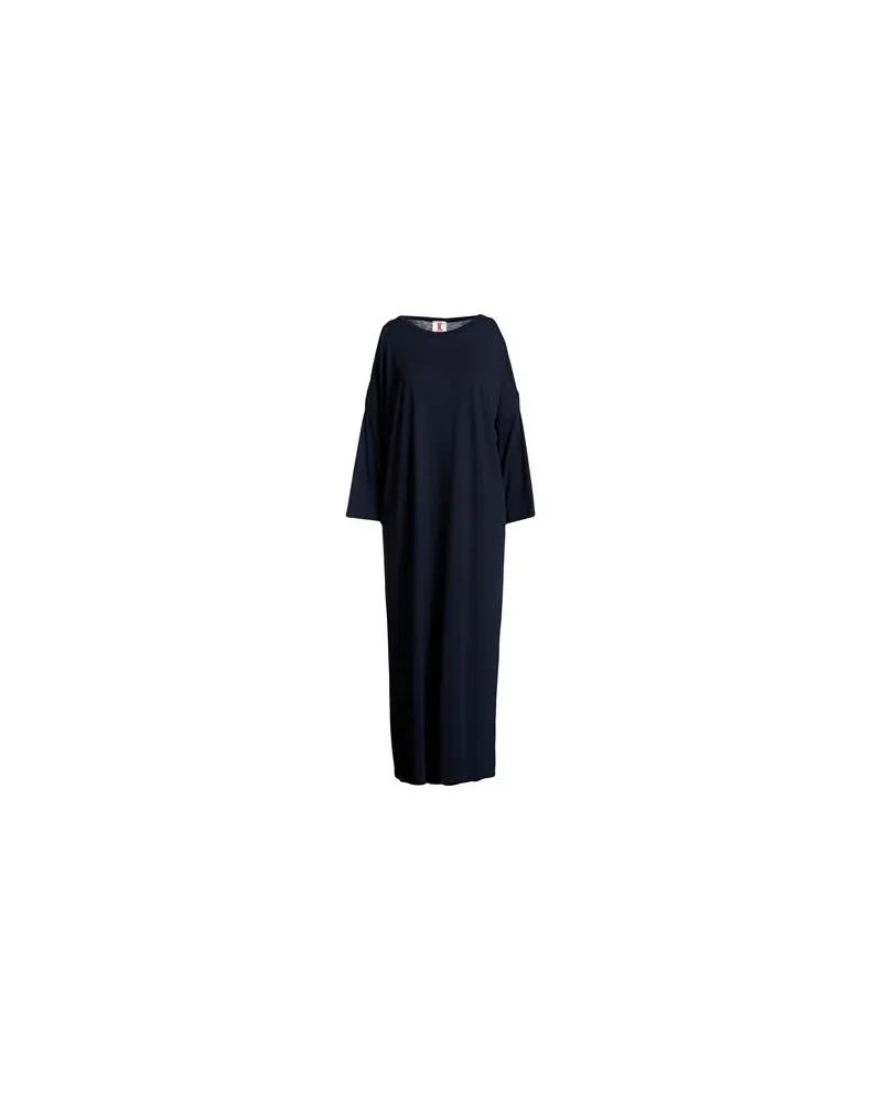 KONTATTO KLEIDER - Maxi-Kleiderauf YOOX.COM Marineblau