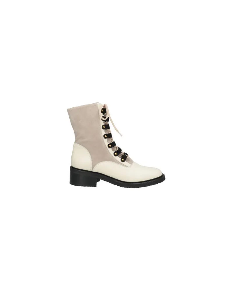 Pollini SCHUHE - Stiefelettenauf YOOX.COM Elfenbein